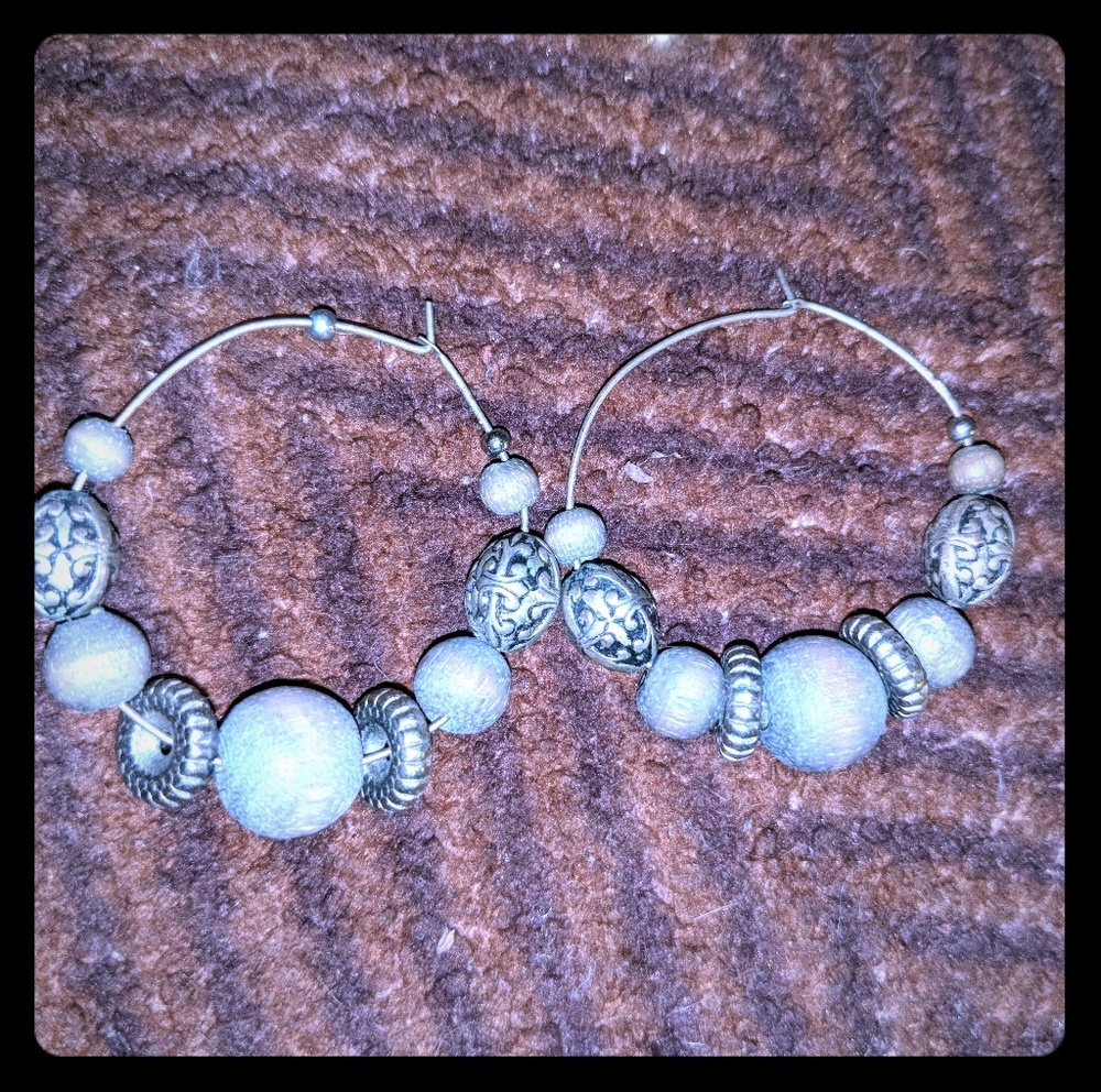 Handmade earrings.